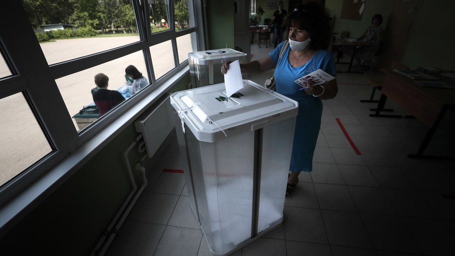 Głosowanie w Rosji /MAXIM SHIPENKOV    /PAP/EPA