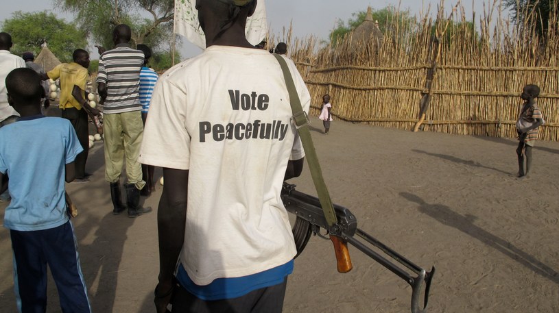 Głosowanie w Sudanie /Julia Prus / Forum /Agencja FORUM