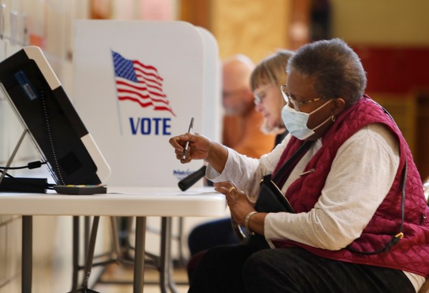 Głosowanie w USA /DAVID MAXWELL /PAP/EPA