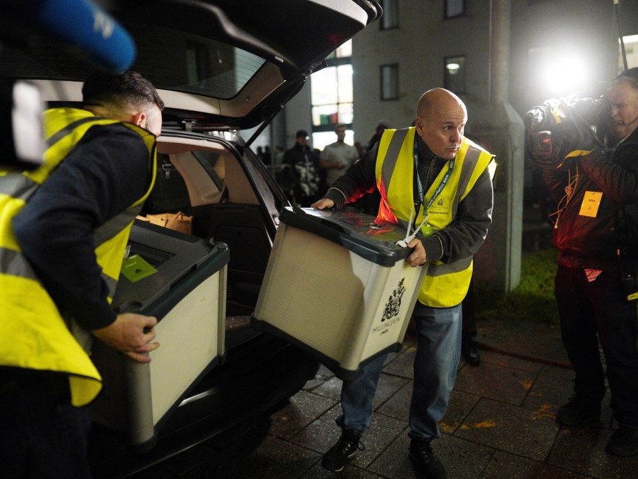 Głosowanie w Wielkiej Brytanii /WILL OLIVER  /PAP/EPA