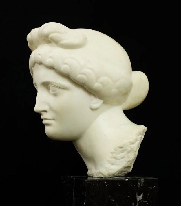 "Głowa klasyczna z ufryzowaniem" (ok. 1908-1911) autorstwa Eliego Nadelmana /materiały Wejman Gallery /