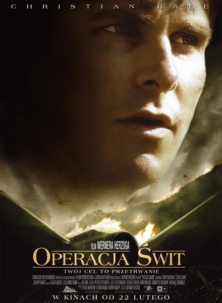 Główną rolę w "Operacji Świt" Herzog powierzył Christianowi Bale'owi /materiały dystrybutora