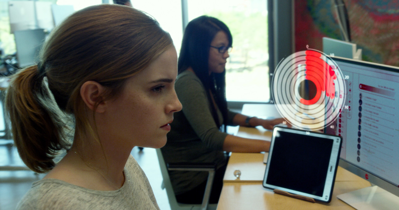 Główną rolę w thrillerze "The Circle. Krąg" gra Emma Watson /materiały dystrybutora