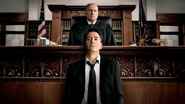 Główne role w dramacie "Sędzia" grają Robert Duvall i Robert Downey jr /materiały dystrybutora