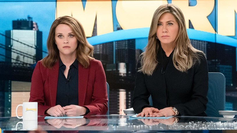 Główne role w serialu "The Morning Show" grają Reese Witherspoon i Jennifer Aniston /materiały prasowe