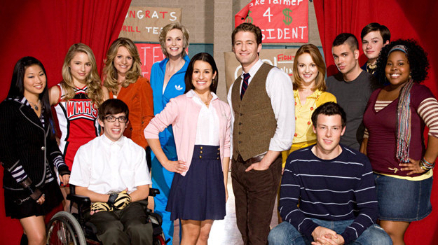 Główni bohaterowie serialu "Glee" /materiały prasowe