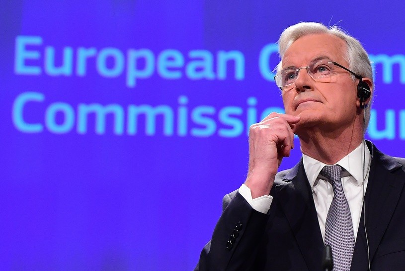 Główny negocjator KE ds. wyjścia Wielkiej Brytanii z UE Michel Barnier /EMMANUEL DUNAND /AFP