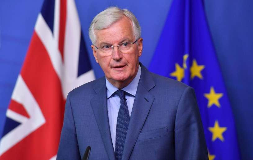 Główny negocjator UE Michel Barnier /AFP