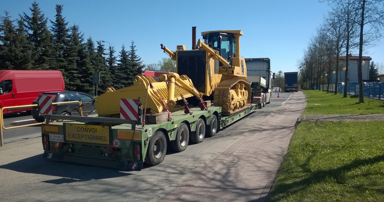 Głównym grzechem przewoźnika było nieuzyskanie zezwolnia na przewóz ponadgabarytowy /ITD