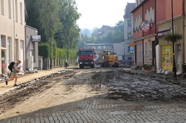 Głuchołazy zniszczone po powodzi /Józef Polewka /RMF24