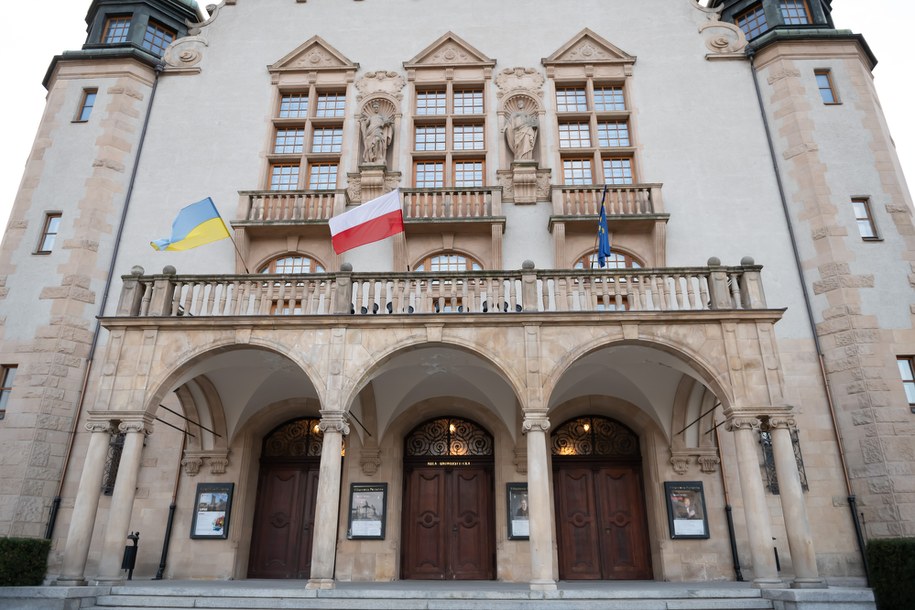 Gmach auli Uniwersytetu im. Adama Mickiewicza w Poznaniu /	Jakub Kaczmarczyk   /PAP