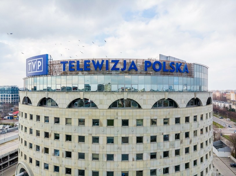 Gmach TVP w Warszawie /Lukasz Szczepanski /Reporter