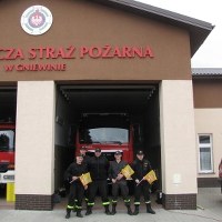 Flaga zawisła również na maszcie remizy Ochotniczej Straży Pożarnej