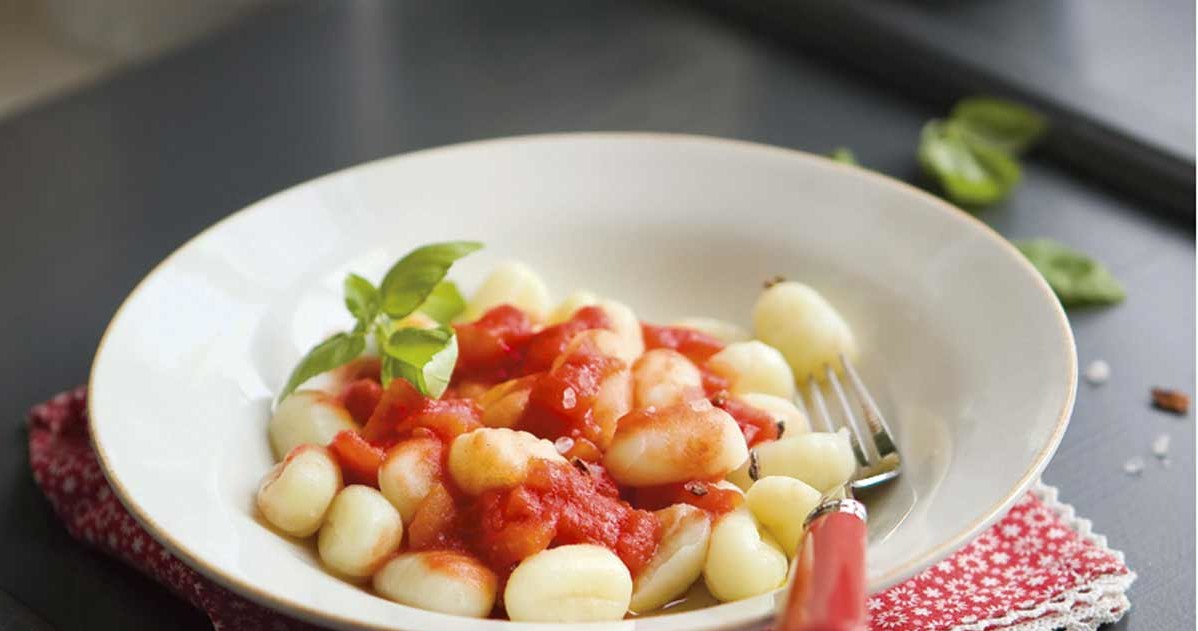 Gnocchi z sosem z pieczonych pomidorów, fot. Eliza Mórawska /PANI