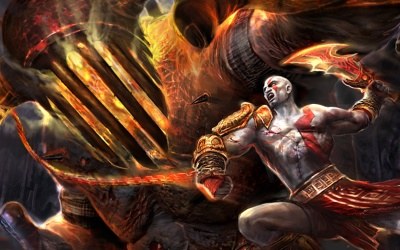 God of War III - motyw graficzny /Informacja prasowa