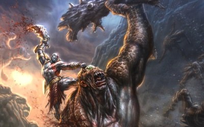 God of War III - motyw z gry /Informacja prasowa