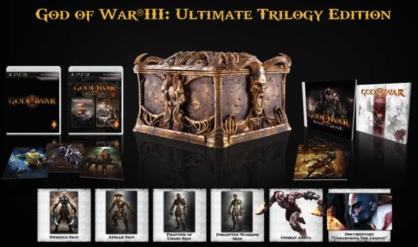 God of War: Ultimate Trilogy Edition - wyjątkowy zestaw w wyjątkowej cenie /Informacja prasowa