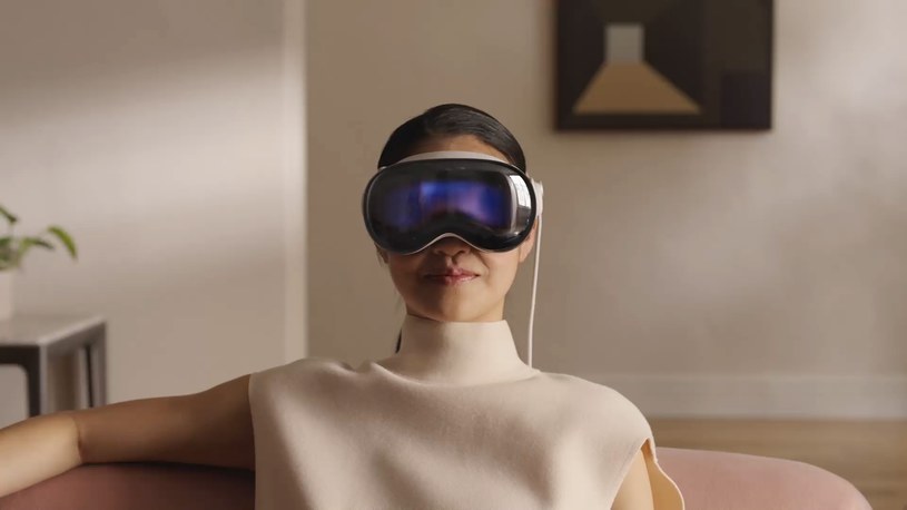 Gogle VR/AR Apple Vision Pro — początkowo będzie to gadżet dla nielicznych. /Apple /materiały prasowe