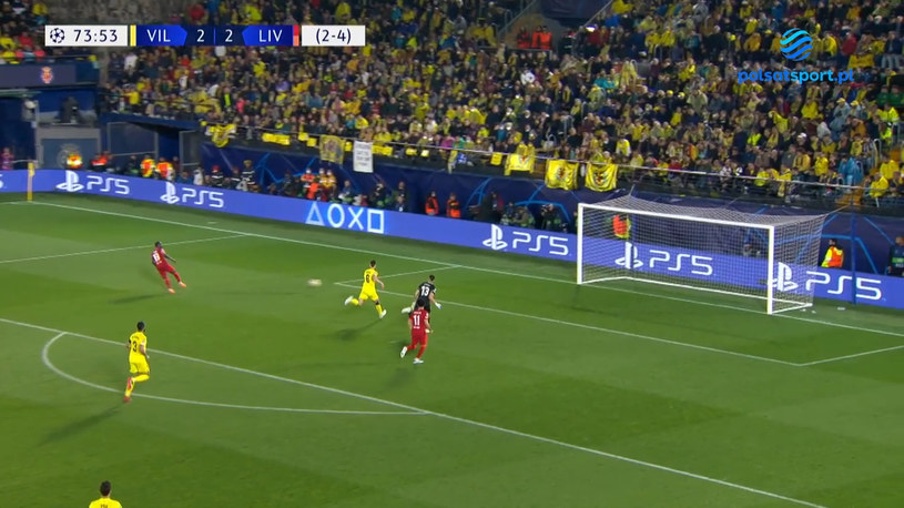 Gol Sadio Mane w meczu w meczu Villarreal – Liverpool. WIDEO (Polsat Sport)
