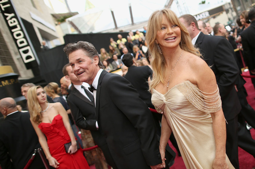 Goldie Hawn i Kurt Russel są zgodną parą. Może dlatego, że nie wzięli ślubu? /Getty Images