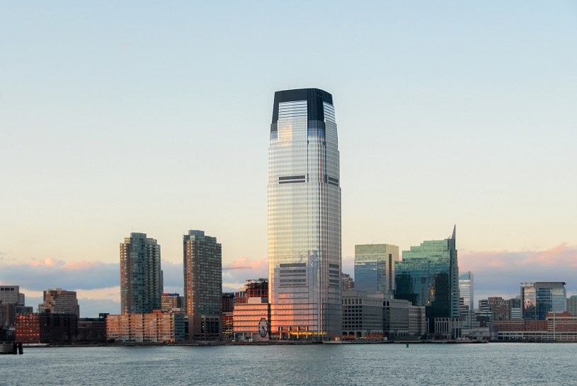 Goldman Sachs Tower w Jersey City , New Jersey /123RF/PICSEL