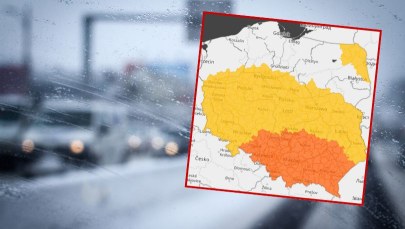 Gołoledź i marznące opady. Pomarańczowe i żółte alerty dla niemal całej Polski