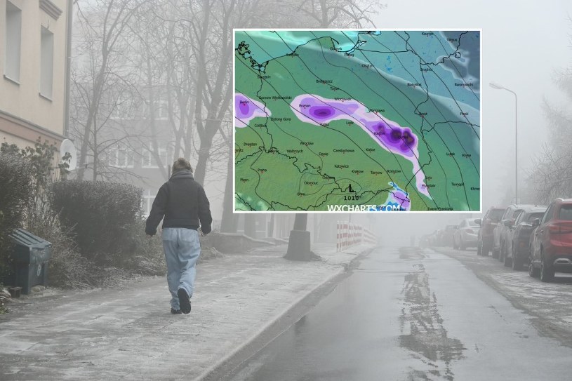Gołoledź opanuje wiele rejonów. Na północy zmartwieniem będzie mróz