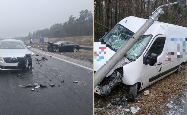 Gołoledź w Wielkopolsce. Na drogach lodowisko, opóźnione loty i pociągi
