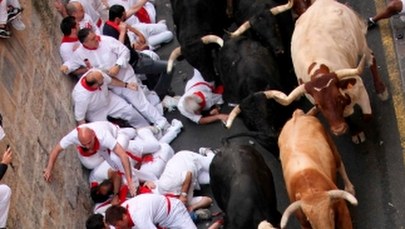 Gonitwa byków w Pampelunie