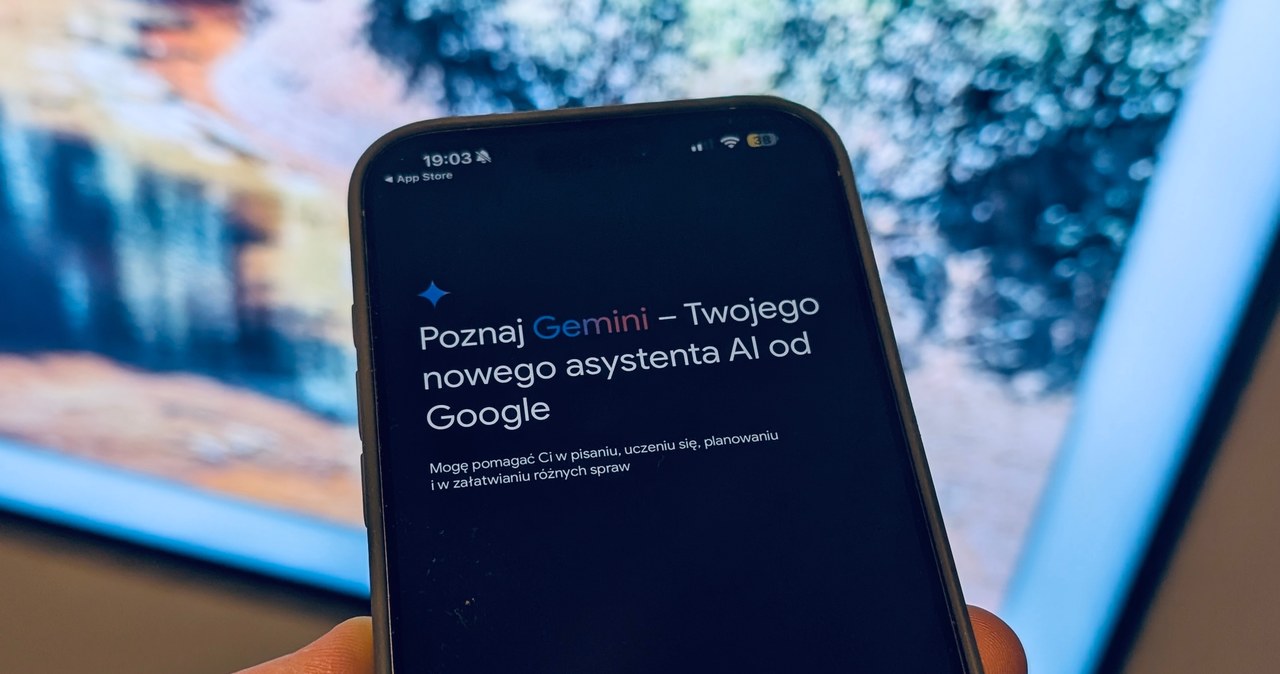 Google Gemini to nowy asystent AI na iPhone'y. /Dawid Długosz /INTERIA.PL