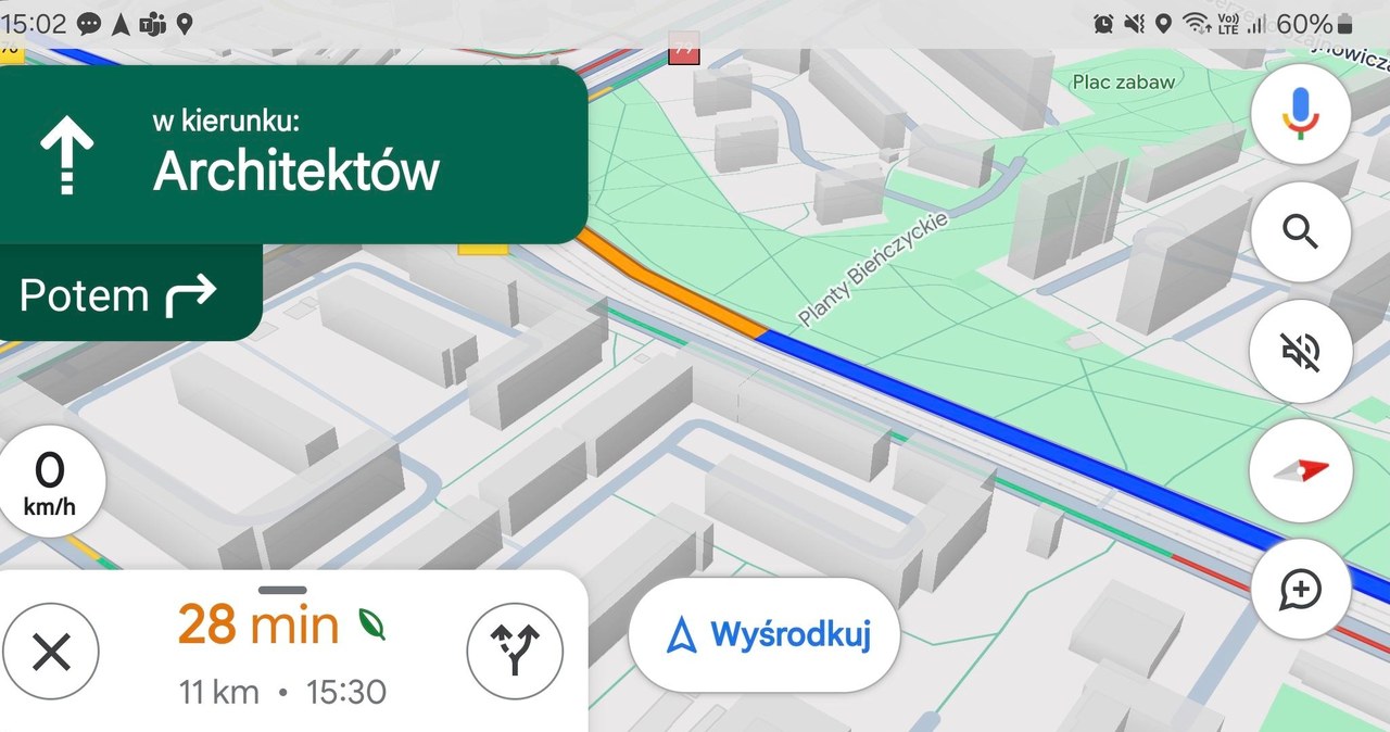 Google Map i widok 3D /INTERIA.PL