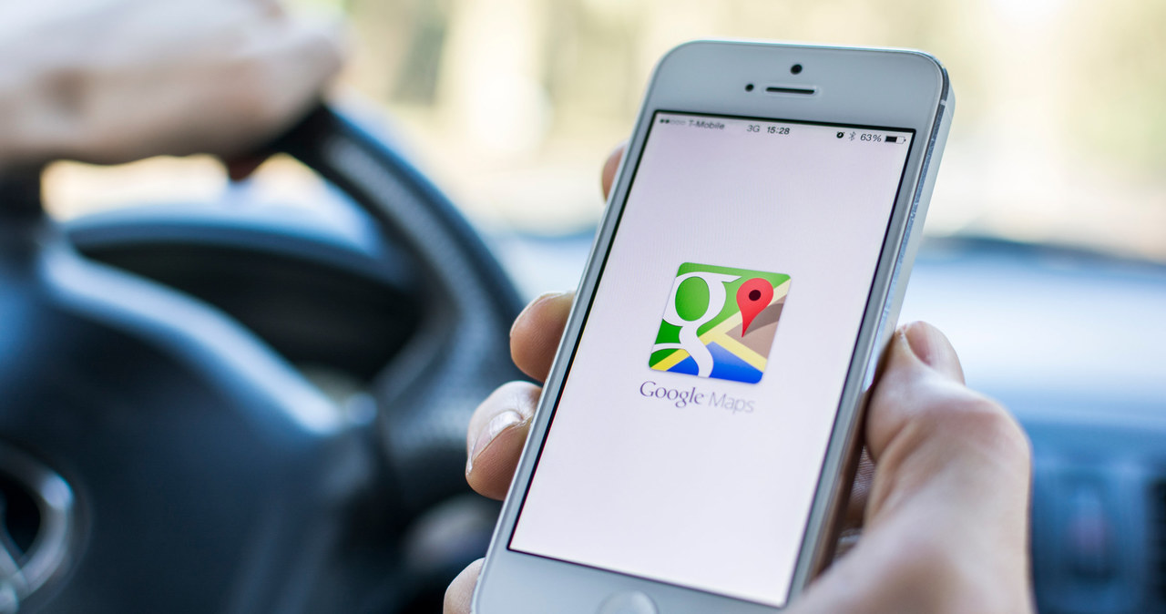 Google Maps na Android Auto /123RF/PICSEL /123RF/PICSEL