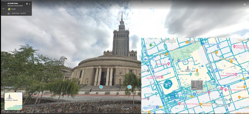 Google Maps nie tylko dla kierowców. Możliwość zwiedzania miasta z poziomu Street View /materiał zewnętrzny
