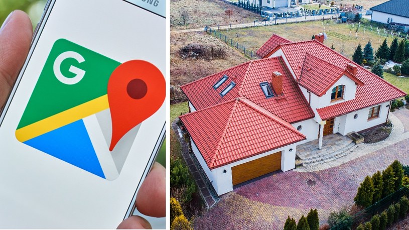 Google Maps pozwala wyszukać dom i zobaczyć go wirtualnie z perspektywy ulicy. /123RF/PICSEL