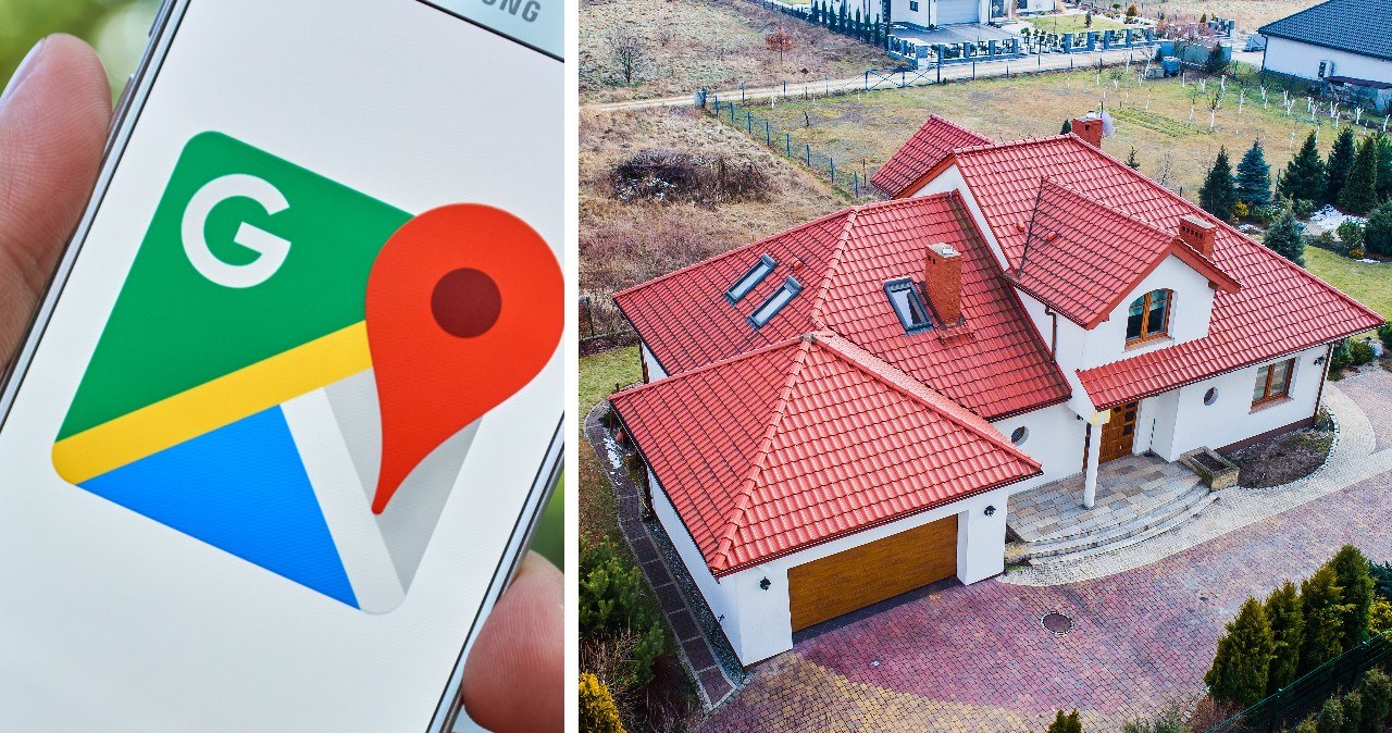 Google Maps pozwala wyszukać dom i zobaczyć go wirtualnie z perspektywy ulicy. /123RF/PICSEL