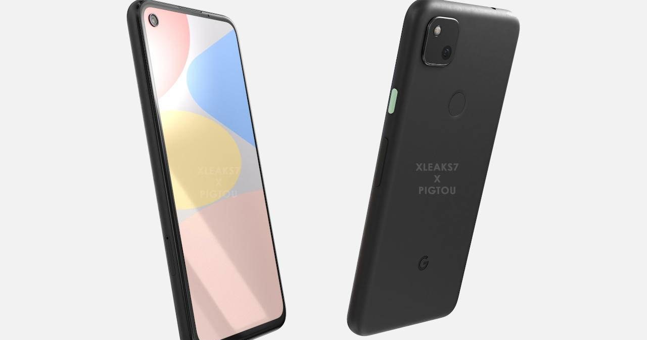 Google Pixel 4a render / fot. SlashGear /materiał zewnętrzny