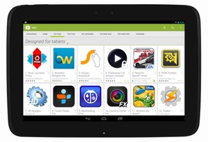 Google Play wyróżni aplikacje dla tabletów