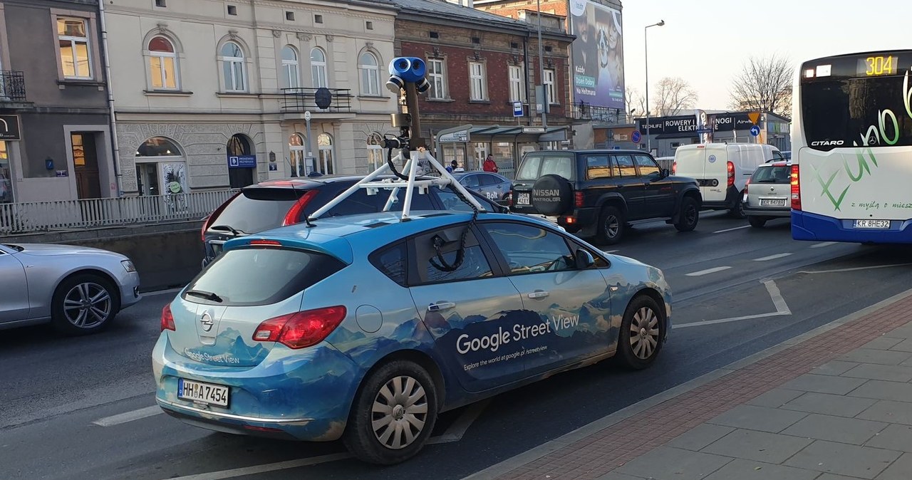 Google Street View w Krakowie /INTERIA.PL