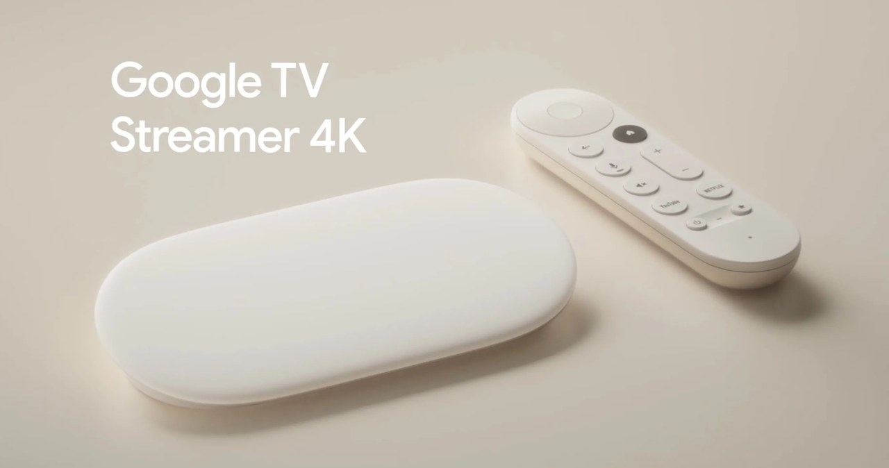 Google TV Streamer 4K. /Google /materiały prasowe