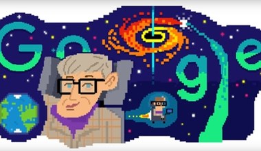 Google upamiętnia 80. urodziny Stephena Hawkinga okolicznościowym Google Doodle 