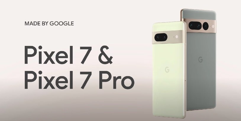 Google zaprezentowało nowe telefony Pixel /Zrzut ekranu/Made by Google/"Made by Google '22" /Informacja prasowa