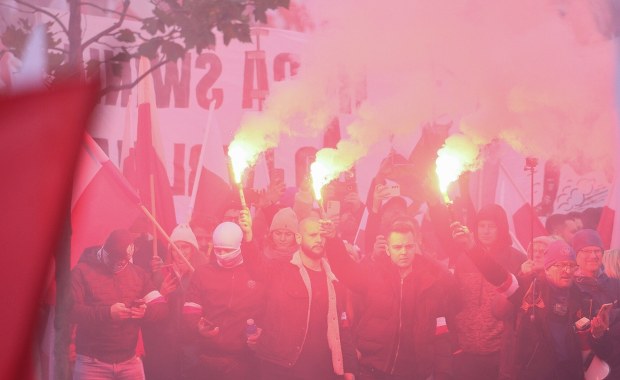 Góra rac i petard zarekwirowana. Policyjny bilans Marszu Niepodległości