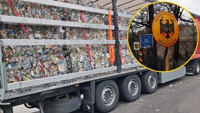 Góra śmieci miała wjechać do Polski. Akcja służb na granicy