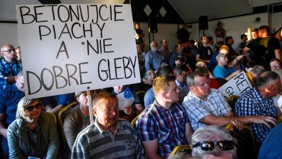 Gorąca dyskusja na temat centralnego lotniska. Mieszkańcy Baranowa: "Jesteśmy przerażeni"