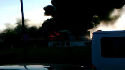 Gorąca Linia: Pożar hali w Myszkowie