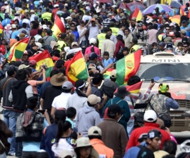 Gorące powitanie Dakaru w Boliwii. Prezydent i tłumy kibiców