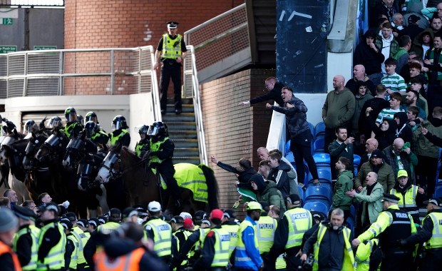 Gorąco na derbach Glasgow. Doszło do zamieszek