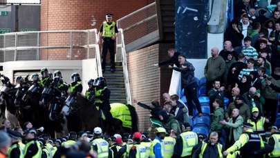 Gorąco na derbach Glasgow. Doszło do zamieszek