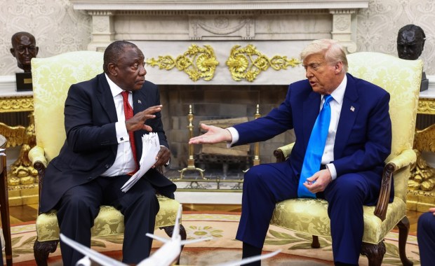 Gorąco w Białym Domu. Trump starł się z prezydentem RPA