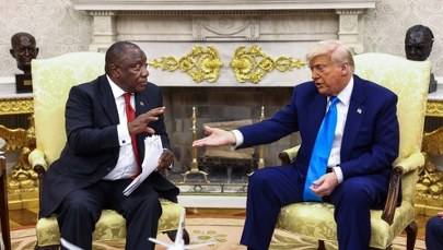 Gorąco w Białym Domu. Trump starł się z prezydentem RPA